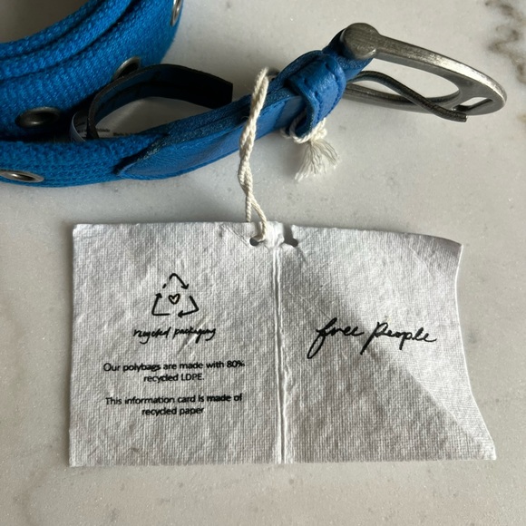 Free People Blue Belt - Picture 7 of 7